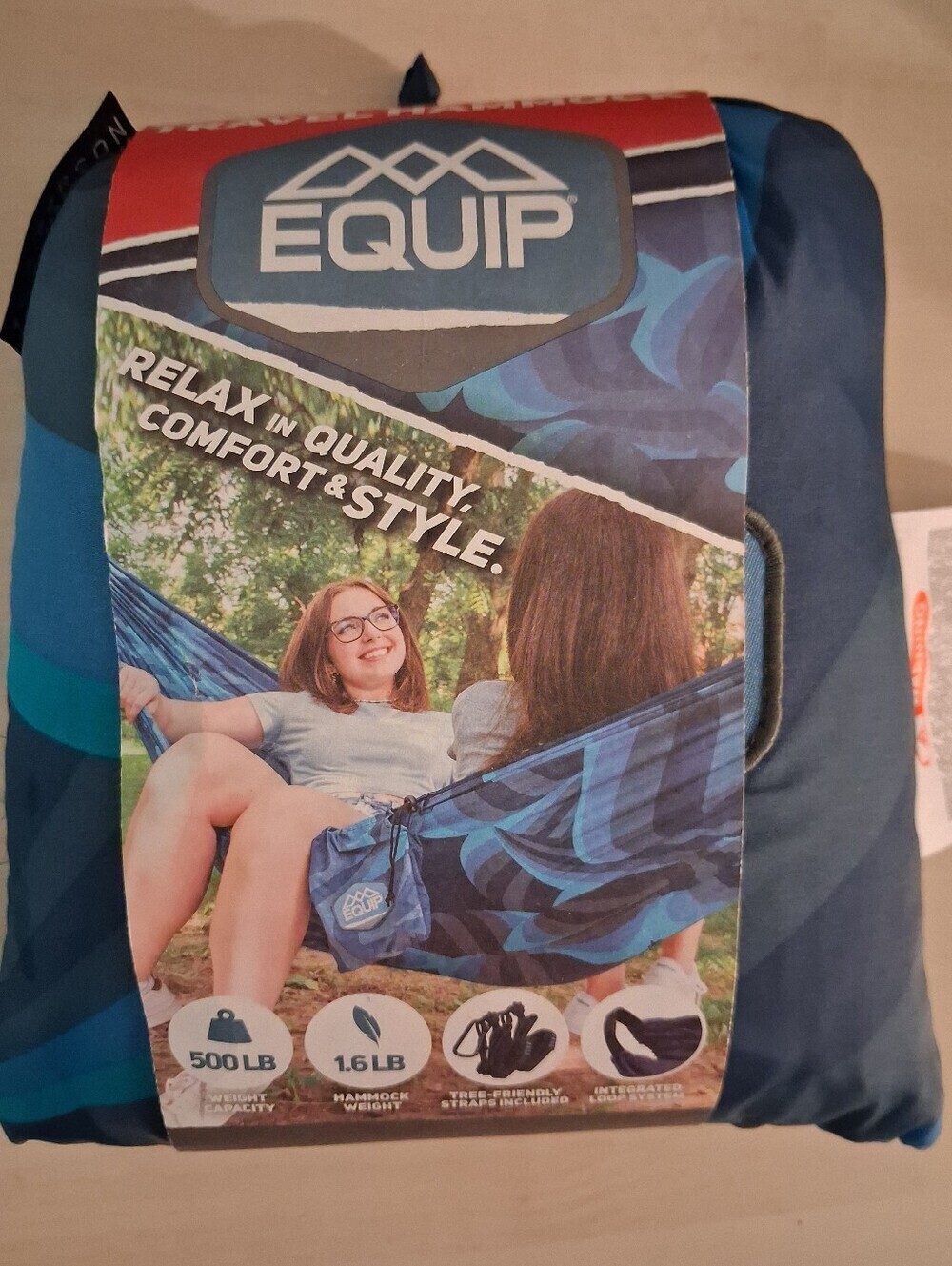 Equip Nylon 2 Person Travel Hammock
